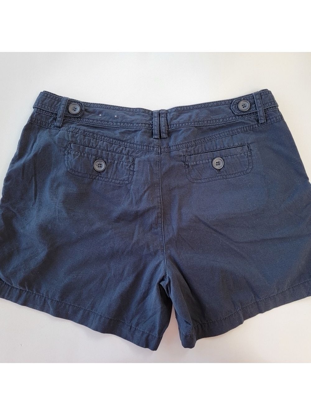 Bass Navy Blue 100% Cotton Shorts Size 10